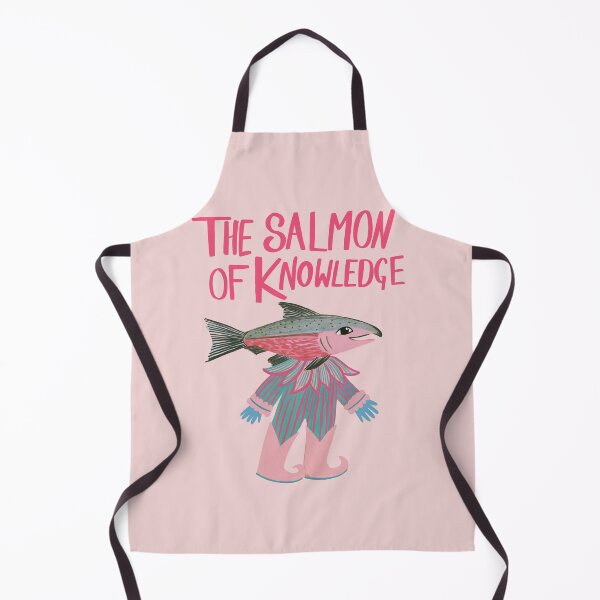 Item preview, Salmon of Knowledge - Wicker Man Fan Art. Celebrate English folklore with this whimsical t-shirt design, illustrated by artist Jemma Jamie Skidmore designed and sold by Jemma Jamie Skidmore.