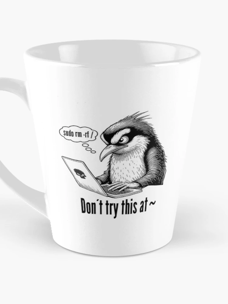 Thumbnail 3 of 4, Coffee Mug, Sudo Rm Rf Penguin Funny Sysadmin Command Line IT Coding designed and sold by GrandeDuc.