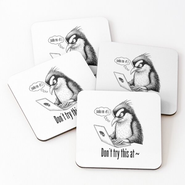 Item preview, Sudo Rm Rf Penguin Funny Sysadmin Command Line IT Coding designed and sold by GrandeDuc.