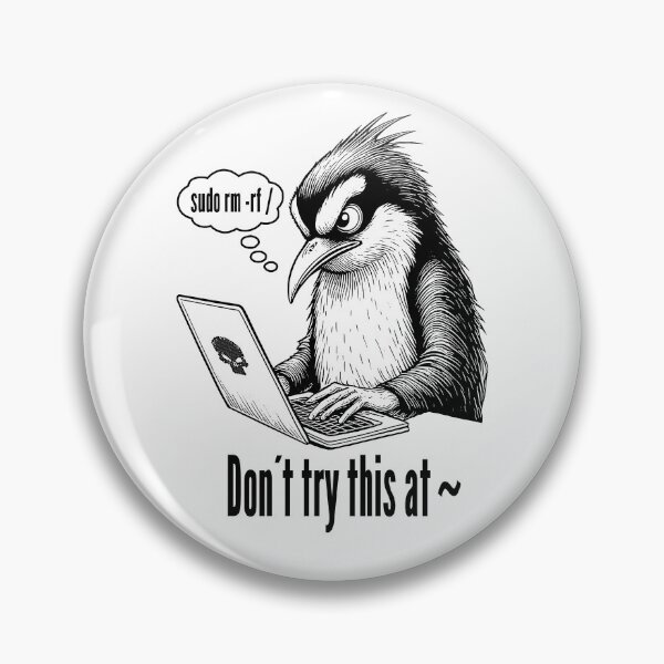 Item preview, Sudo Rm Rf Penguin Funny Sysadmin Command Line IT Coding designed and sold by GrandeDuc.