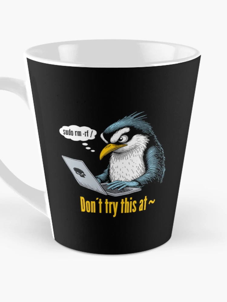 Thumbnail 3 of 4, Coffee Mug, Sudo Rm Rf Penguin Funny Sysadmin Command Line IT Coding designed and sold by GrandeDuc.