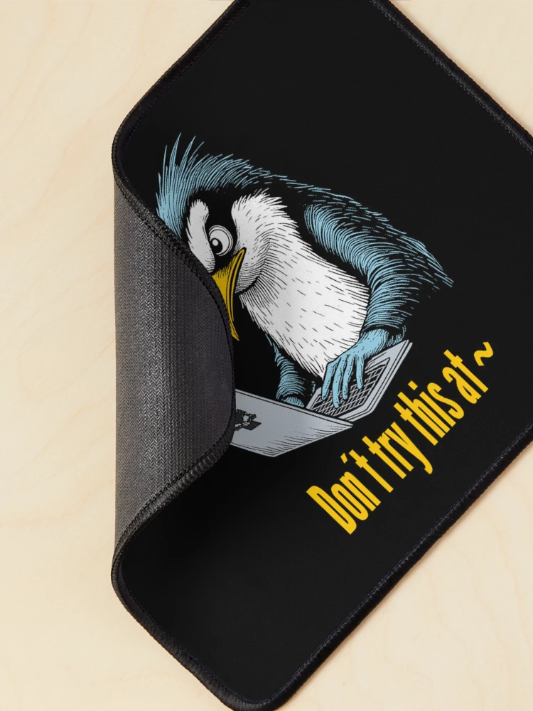 Thumbnail 2 of 5, Mouse Pad, Sudo Rm Rf Penguin Funny Sysadmin Command Line IT Coding designed and sold by GrandeDuc.