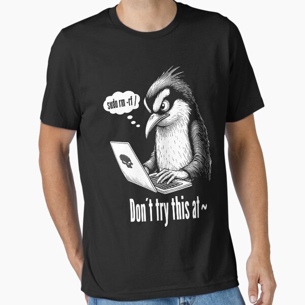 Item preview, Sudo Rm Rf Penguin Funny Sysadmin Command Line IT Coding designed and sold by GrandeDuc.