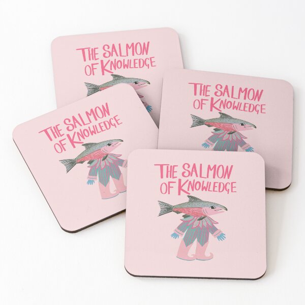 Item preview, Salmon of Knowledge - Wicker Man Fan Art. Celebrate English folklore with this whimsical t-shirt design, illustrated by artist Jemma Jamie Skidmore  designed and sold by Jemma Jamie Skidmore.