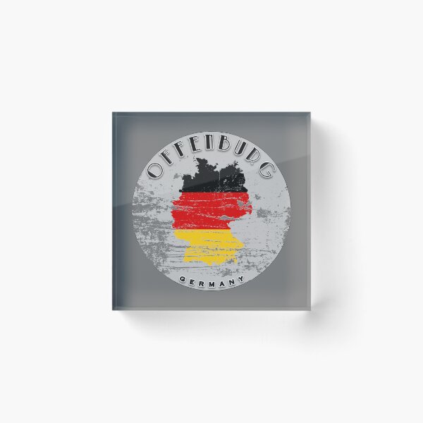 Item preview, Offenburg Germany Flag Worn designed and sold by World Designs.