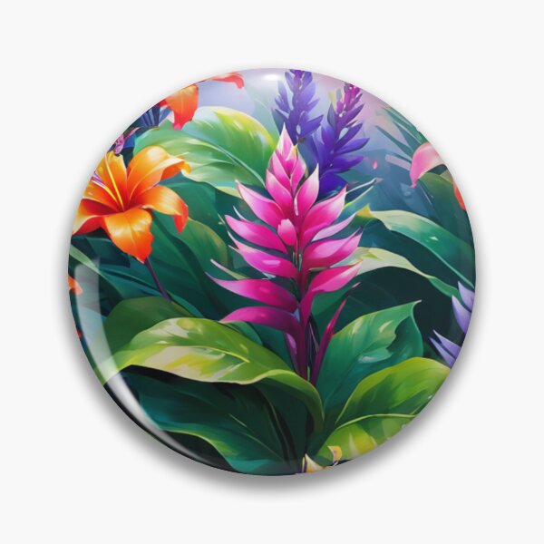 Item preview, DIGITAL PRINT Tropical Flowers designed and sold by Homescu Ioana.