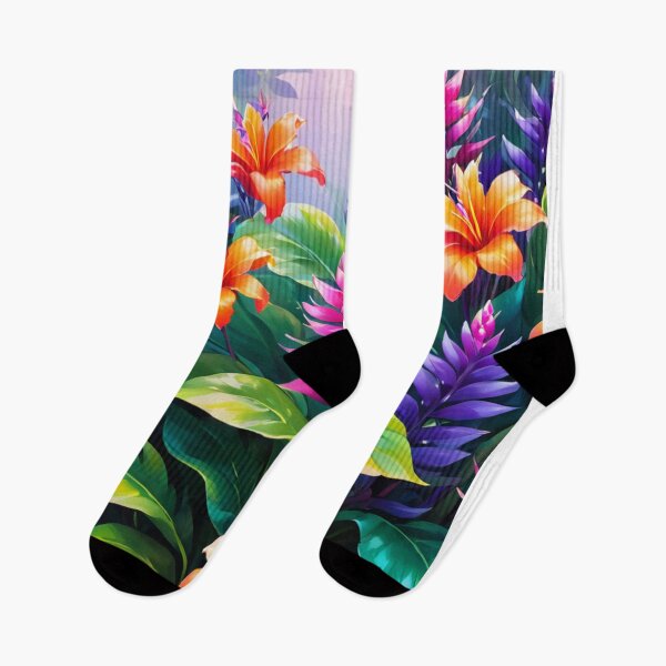 Item preview, DIGITAL PRINT Tropical Flowers designed and sold by Homescu Ioana.
