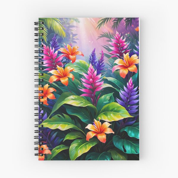 Item preview, DIGITAL PRINT Tropical Flowers designed and sold by Homescu Ioana.