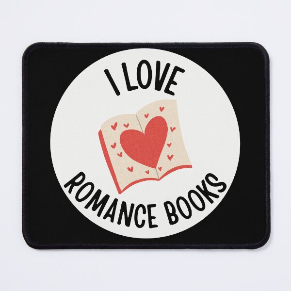Item preview, I love romance books designed and sold by HappyEverAfters.
