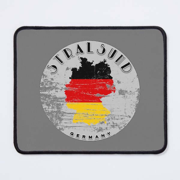 Item preview, Stralsund Germany Flag Worn  designed and sold by World Designs.