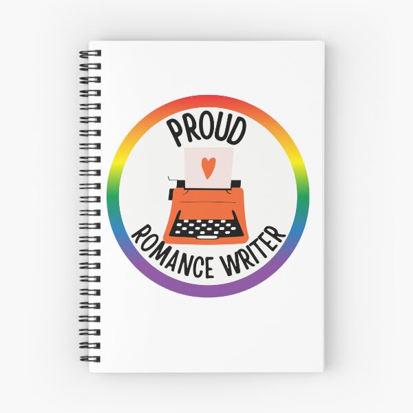 Item preview, Proud Romance Writer - Rainbow designed and sold by HappyEverAfters.