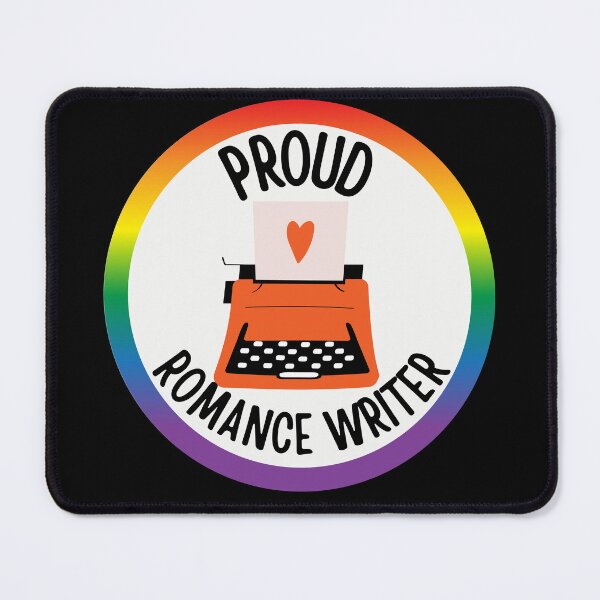 Item preview, Proud Romance Writer - Rainbow designed and sold by HappyEverAfters.