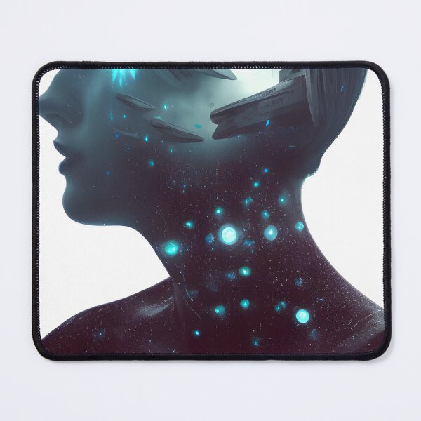 Item preview, Neon Dreams Double Exposure Art designed and sold by supeart.