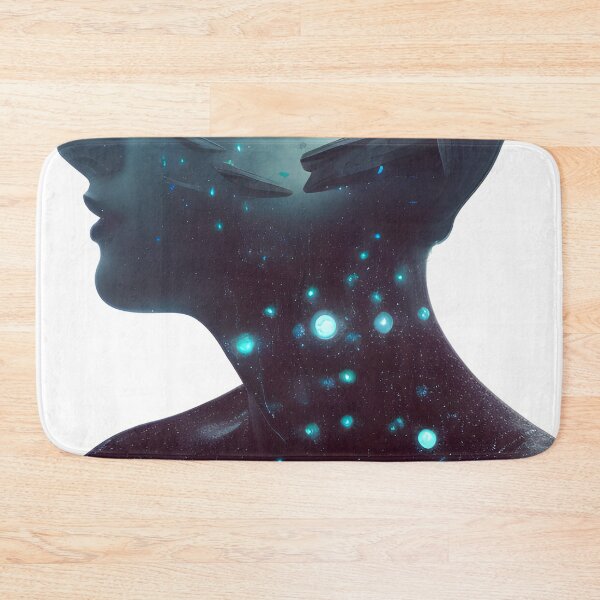 Item preview, Neon Dreams Double Exposure Art designed and sold by supeart.