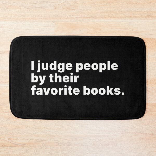Item preview, I judge people by their favorite books designed and sold by ThingsOnTees.