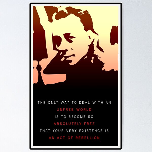 Aperçu de l'œuvre Albert Camus créée et vendue par Raven-.