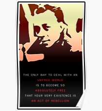 Albert Camus Poster