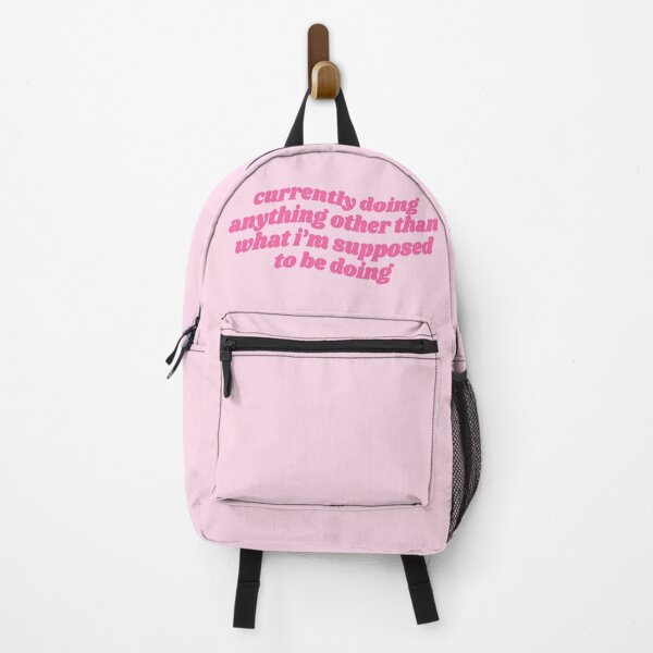 Item preview, Productive procrastination - pink quote designed and sold by Cre8iveCat.