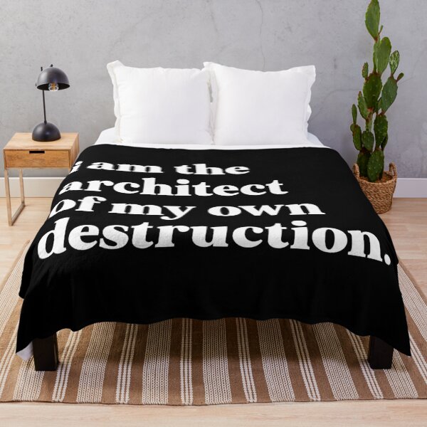 Item preview, I am the architect of my own destruction designed and sold by weirdly weird.