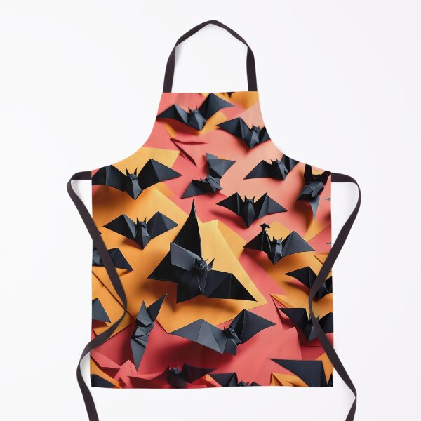 Item preview, Origami Art - Nocturnal Shadows: The Flight of Black Bats designed and sold by ArtfulFolds.