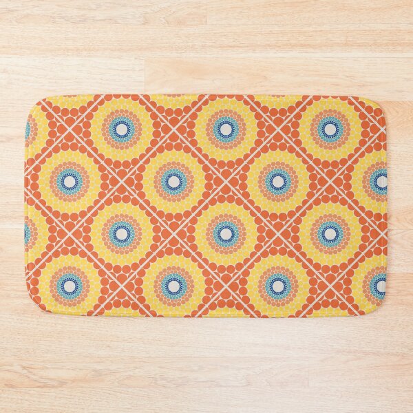 Item preview, Radiant Aegean Summer Diamond Tile Mandala designed and sold by Triplicate Limited.