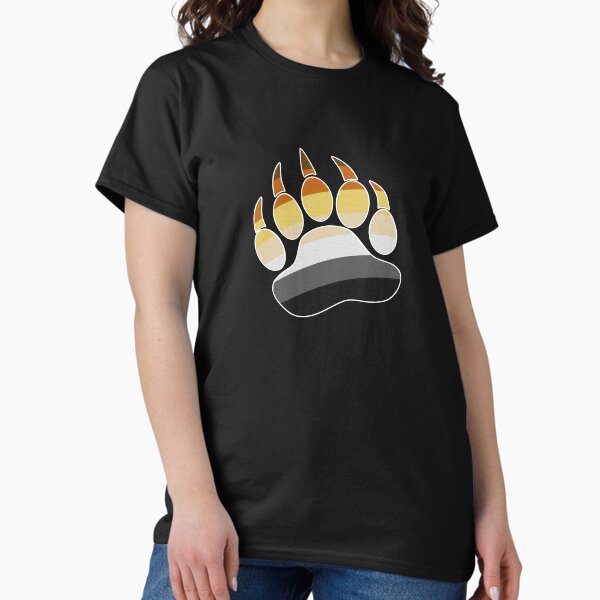Vista previa del artículo con la obra «Mens Daddy Bear Paw Print LGBT», diseñado y vendido por brodyquixote.