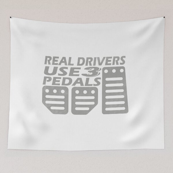 Item preview, Real Drivers Use 3 Pedals designed and sold by TonySpencer.