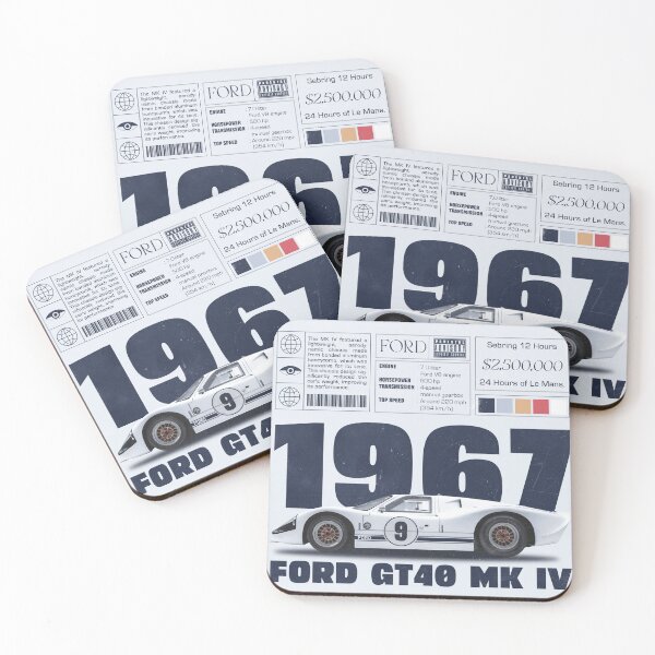 Item preview, Ford GT40 MKIV designed and sold by Chibi-Heads.
