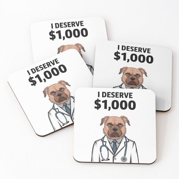 Item preview, Dog as doctor designed and sold by KukerLukii.