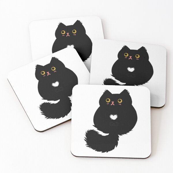 Item preview, Lucky Black Cat designed and sold by Pandanubow.