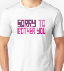 Sorry To Bother You Movie Unisex T-Shirt