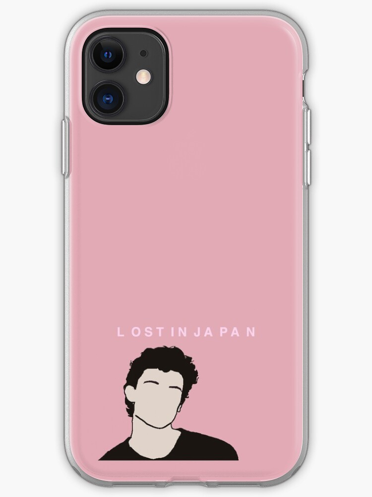 Lost In Japan Shawn Mendes Iphone Case Cover By Nonthicha Redbubble