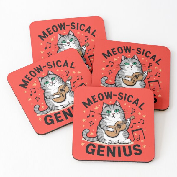 Item preview, Meow-sical Genius designed and sold by 123ks.