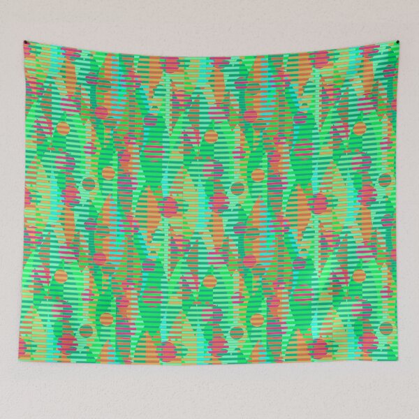 Item preview, Graphic Leaves, Green version designed and sold by Alex  Blud.
