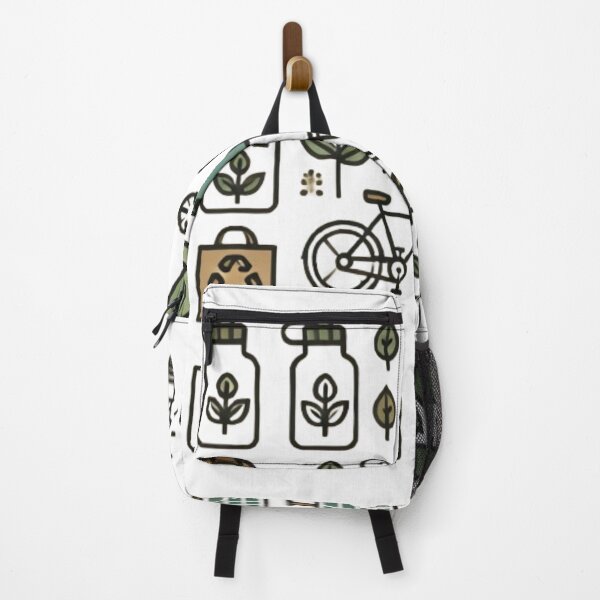 Item preview, Eco-Friendly Icons for Daily Habits designed and sold by WildVista.