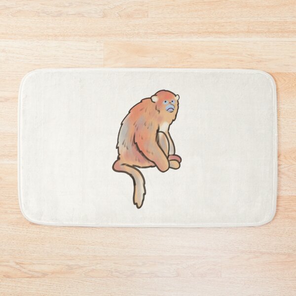 Item preview, golden snub-nosed monkey art designed and sold by Artofmayara.
