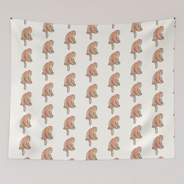 Item preview, golden snub-nosed monkey art designed and sold by Artofmayara.