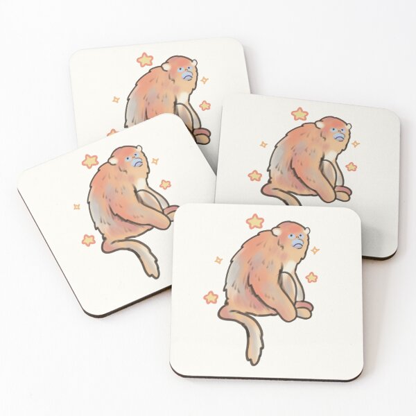 Item preview, golden snub-nosed monkey   designed and sold by Artofmayara.