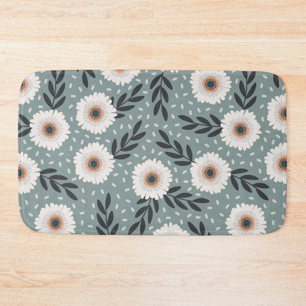 Item preview, Light Blue and White Daisy Pattern designed and sold by AllisonDelDuca.