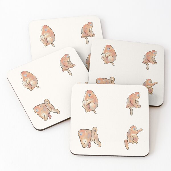 Item preview, golden snub nosed monkey pack  designed and sold by Artofmayara.