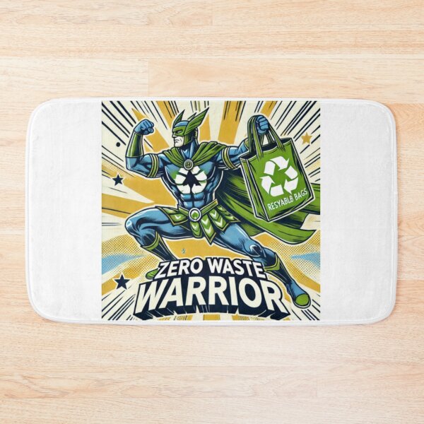 Item preview, Zero Waste Warrior Superhero designed and sold by WildVista.