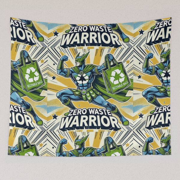 Item preview, Zero Waste Warrior Superhero designed and sold by WildVista.