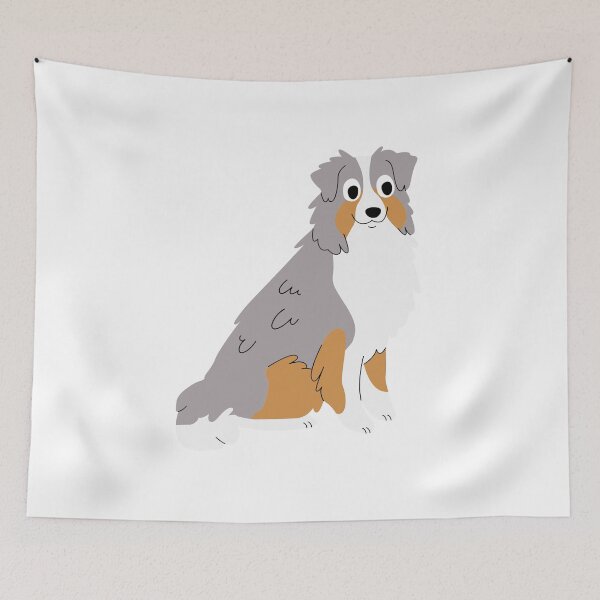 Item preview, Cute Australian shepherd dog  designed and sold by CapriCreatives.