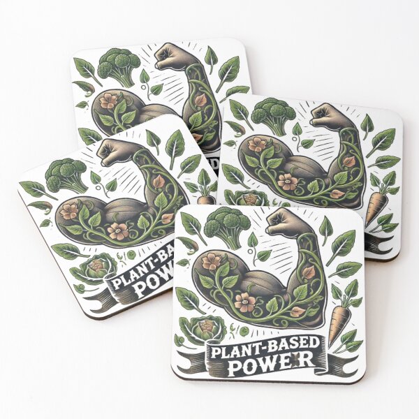 Item preview, Plant-Based Power Vegan Strength designed and sold by WildVista.