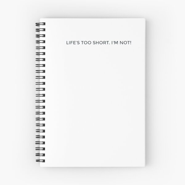 Item preview, Life’s too short I'm not Funny Quote Gift for Tall Person Humour  designed and sold by Jenny Meehan Art Prints and Patterns  .
