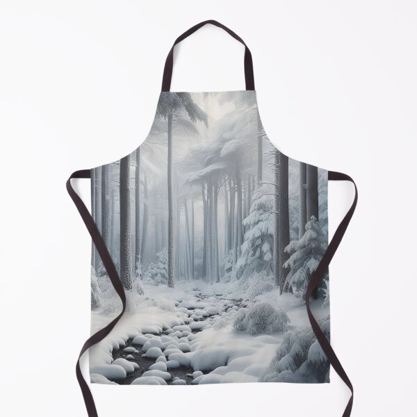 Item preview, Snow storm in the forest designed and sold by mahmoudfarrag.