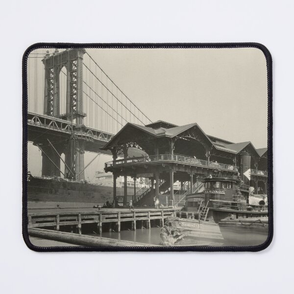 Item preview, Manhattan Bridge, New York, Berenice Abbott designed and sold by Mauswohn.