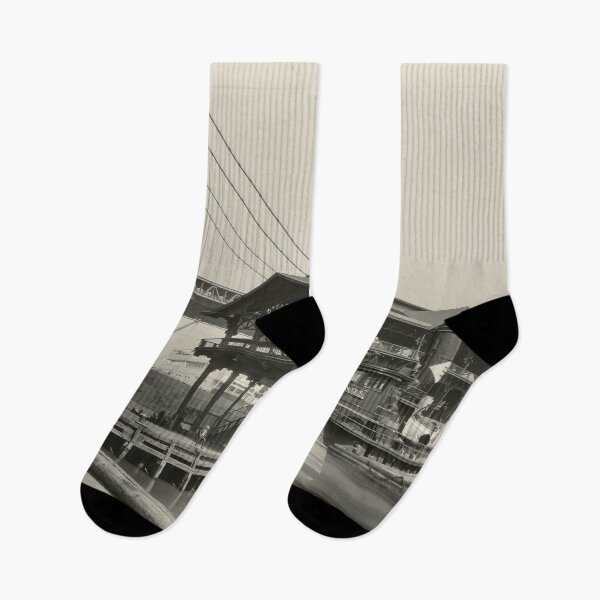 Item preview, Manhattan Bridge, New York, Berenice Abbott designed and sold by Mauswohn.
