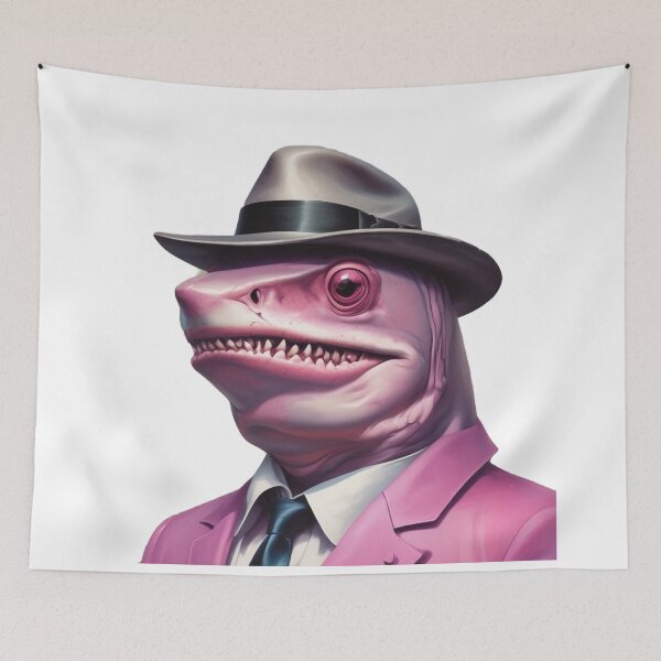 Item preview, Shark smiling designed and sold by GasconyPassion.