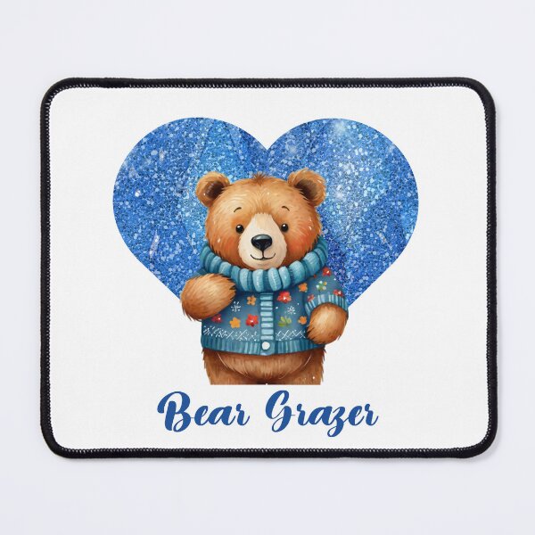 Item preview, Adorable Bear Grazer in Winter Heart designed and sold by AlexeyevZurga.